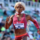 Sha’Carri Richardson runs in the Women 100 Meter first round but did not advance to the next round during the 2022 USATF outdoor Championships at Hayward Field on June 23, 2022 in Eugene, Oregon. (Photo by Andy Lyons/Getty Images)